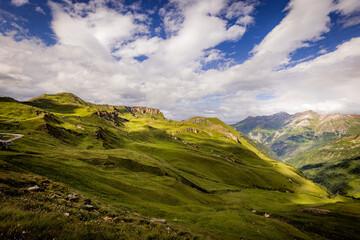 Amazing scenery and typical landscape in Austria - the Austrian Alps - travel photography