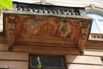 old balcony