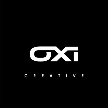 OXI Letter Initial Logo Design Template Vector Illustration