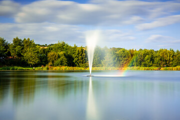 fountain in the park