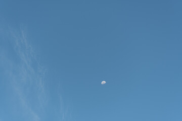 moon and clouds