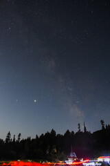 Naklejka premium starry night sky