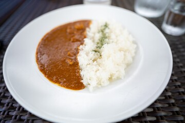 rice with chicken