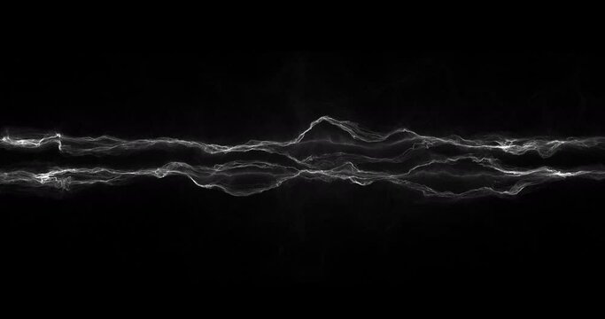 Electrical Lightning Laser Beam - Visual Effects Energy Alpha Mattes