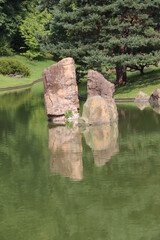 reflection in the water