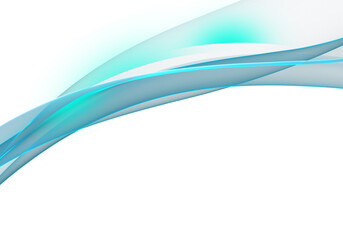 Obraz premium Abstract background waves. White, turquoise and blue abstract background for wallpaper oder business card