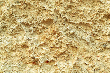 Yellow mud, background, deailed texture, sand rocks in Spain
