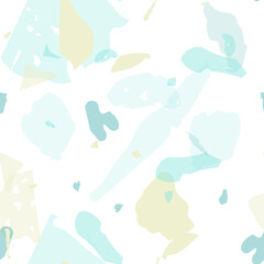 Terrazzo seamless pattern. Pastel  venetian