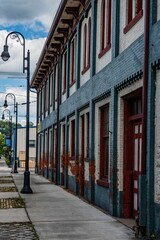 Obraz premium Side View of Station General Store, Huntingdon, Pennsylvania, USA