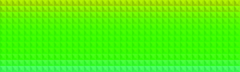 Green geometric background. Mosaic tiles. Vector illustration.