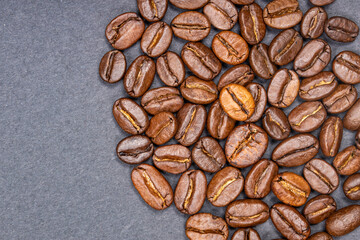 Coffee beans with a uniform color