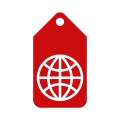 Illustration Vector Graphic of Global Price Tag Logo. Perfect to use for Technology Company