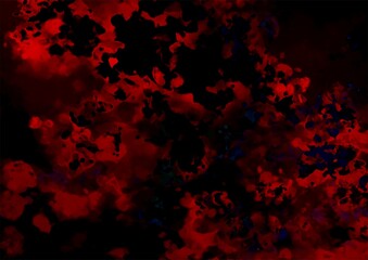 幻想的な赤い血の水彩テクスチャ背景