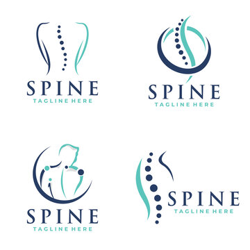 spine logo set