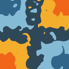 Art Background, Bright Colorful Texture 2