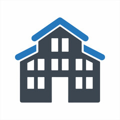 Property icon. Vector and glyph