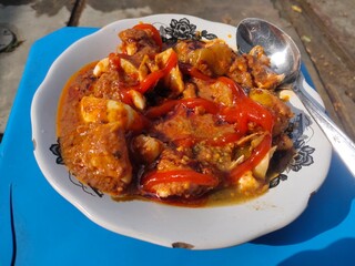 Indonesian specialties (siomay somai batagor), indonesian typical food