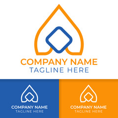 A logo design. a logo design for real estate, boutique, beauty, and company