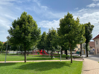 King Tomislav Park or Ogulin city park - Croatia (Park kralja Tomislava ili Ogulinski gradski park - Ogulin, Hrvatska)