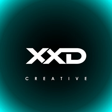 XXD Letter Initial Logo Design Template Vector Illustration