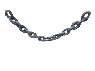 chain isolated on white background