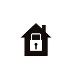  Lock icon template color editable. Lock symbol