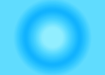 Blue abstract background with gradation circles.