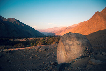 the star stone, ancient legend of Coayllo, Peru