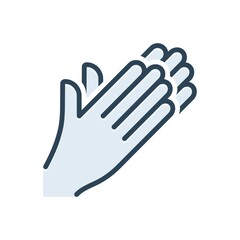 Color illustration icon for beliefs