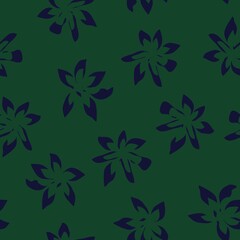 Floral Seamless Pattern Background