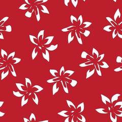 Floral Seamless Pattern Background