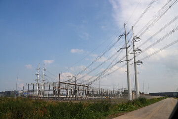 High-Voltage power and distribution site in Bleiswijk of Tennet
