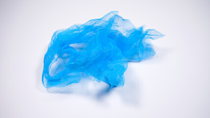 Fototapeta premium 青いネット 