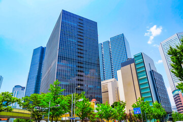 大阪の高層ビル ビジネスイメージ © beeboys