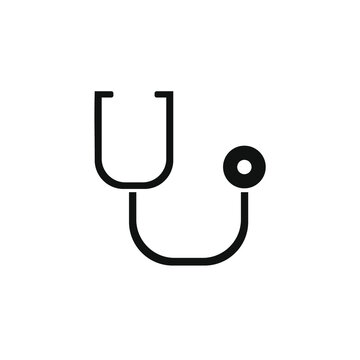 vector image of a stethoscope