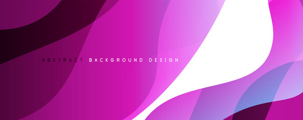 Trendy simple fluid color gradient abstract background with dynamic wave line effect. Vector Illustration For Wallpaper, Banner, Background, Card, Book Illustration, landing page