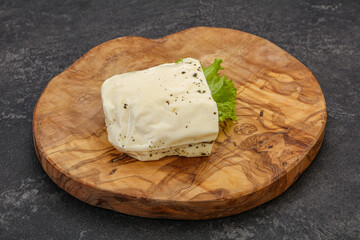 Halloumi cheese with mint for grill