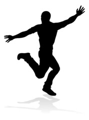 Street Dance Dancer Silhouette