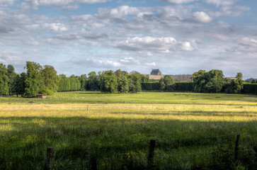 Château de Versailles, vu des champs