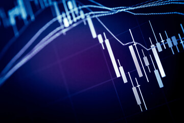 Various type of financial and investment in Bond market. i.e. ETFs, bonds, stocks, crypto currency Sustainable portfolio management, long term wealth management with risk diversification concept.