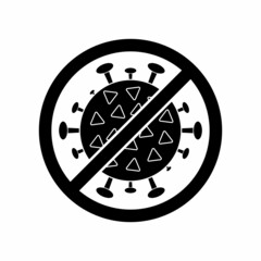 coronavirus icon set, virus icon set vector sign symbol