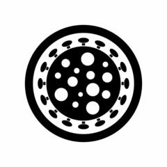 coronavirus icon set, virus icon set vector sign symbol