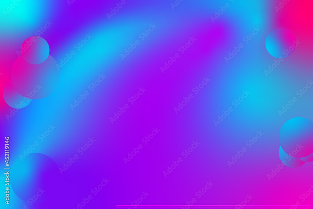 Leinwandbilder Minimal Glow Fluid Flow Colorful Abstract Vector Design Background. Modern Trendy Free Form Gradient Futuristic Element Multi Color Tone Illustration Concept