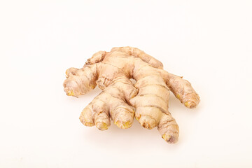 Natural organic raw ginger root