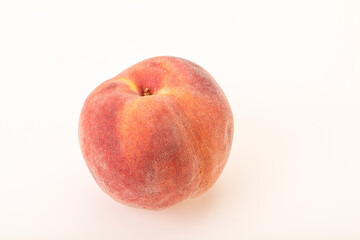 Fresh ripe sweet peach fruit