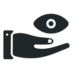 eye care icon design vector