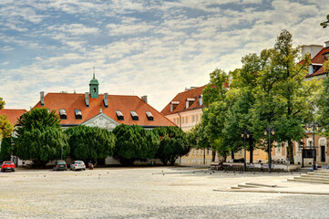 Warsaw Old Town, HDR Image