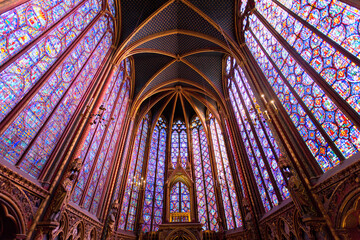 Kathedrale Sainte-Chapelle in Paris, Frankreich © santosha57