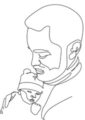 The first days of a newborn's life