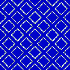 metal pattern on a blue background. 